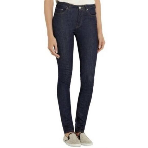 Acne Studio Kex Raw Skinny Jeans Size 28 x 29 - Picture 2 of 10